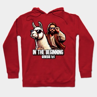 Genesis 1:1 In The Beginning Hoodie